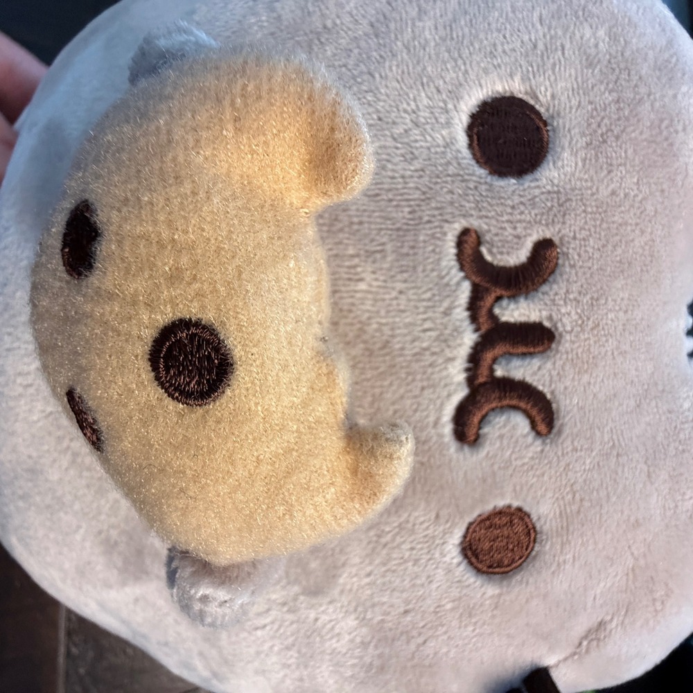 Gund Pusheen Snackable Cookie Plush Grey Cat Stuffed Animal 6048949 9 Inch - Picture 10 of 10